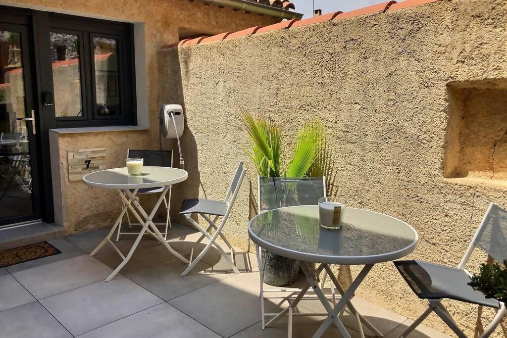 Apartamento Studio Tout Confort, Terrasse, Calme Moustiers #7 Exterior foto