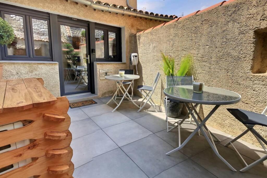Apartamento Studio Tout Confort, Terrasse, Calme Moustiers #7 Exterior foto